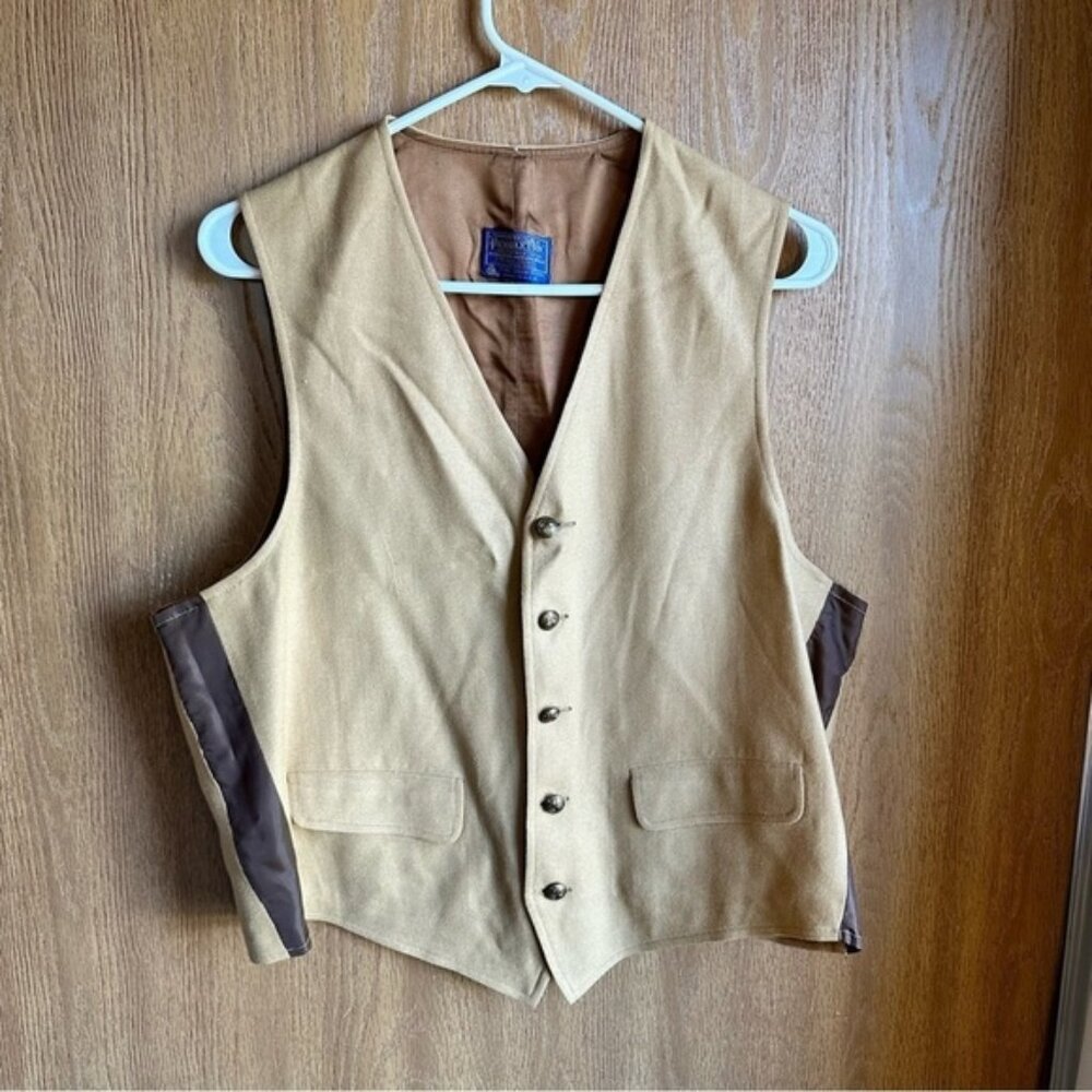 Pendleton Brown/Tan Vest